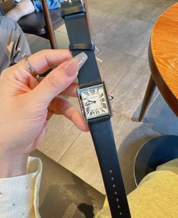 Cartier Tank Must Imported Quartz Movement Stainless Steel 24*31/27*34MM Women Watch